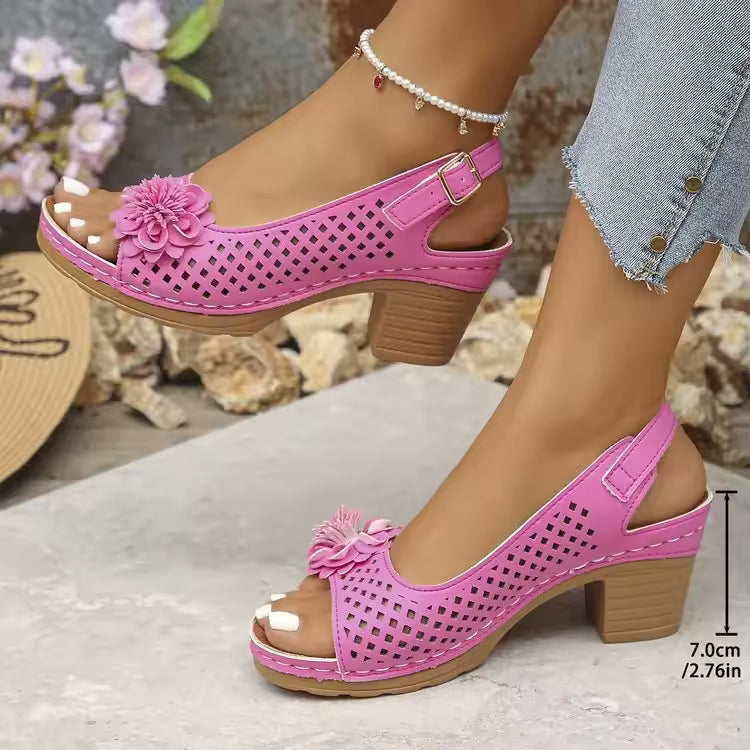 Podiflex Grace – Classic Retro Slip-on Comfortable High Heels